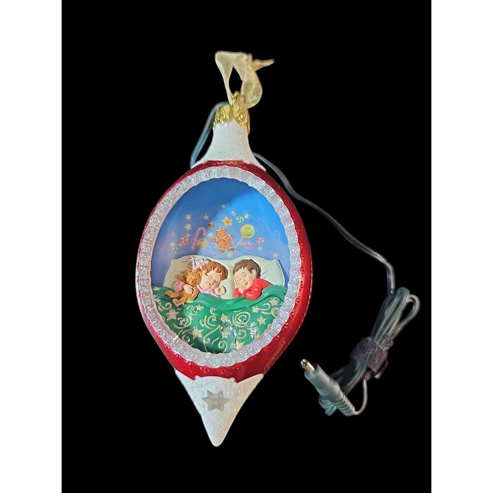 Retired Hallmark Illuminations Sugarplum Dreams Christmas Ornament